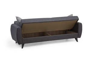 Canapea Extensibila Alkon - Dark Grey - Img 5