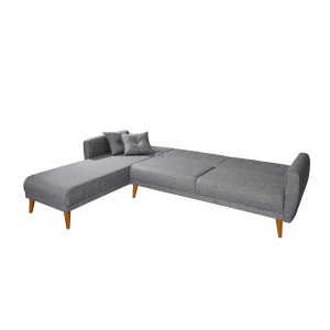 Canapea Extensibila Aria Corner - Dark Grey - Img 8
