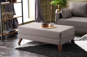 Canapea Extensibila Bella Mini Corner Sofa Right - Brown - Img 5
