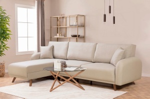 Canapea Extensibila Hera 1 Corner - Cream - Img 6