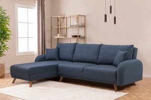 Canapea Extensibila Hera 1 Corner - Dark Blue - Img 4