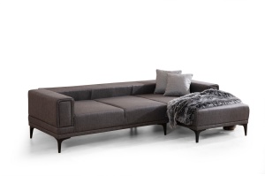 Canapea Extensibila Horizon Right - Dark Grey - Img 7