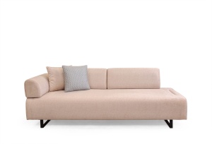 Canapea Extensibila Infinity with Side Masa - Beige - Img 6