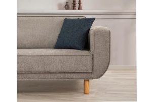 Canapea Extensibila Lorus Set - Oak, Grey - Img 2
