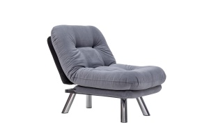 Canapea Extensibila Misa Small Solo - Grey - Img 6