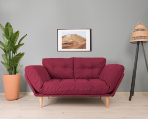 Canapea Extensibila Nina Daybed - Dark Red GR105 - Img 1