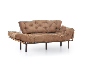 Canapea Extensibila Nitta Triple - Light Brown - Img 7