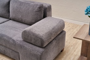 Canapea Extensibila Perenna Chenille - Grey - Img 5