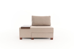 Canapea Extensibila Perenna Linen Left - Cream - Img 4