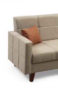 Canapea Extensibila Polya - Beige - Img 4
