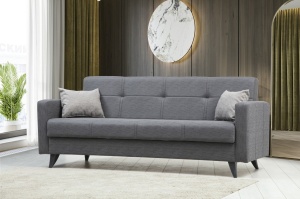 Canapea Extensibila Polya - Dark Grey - Img 2