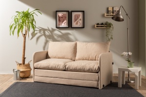 Canapea Extensibila Saga XL 2-Locuri - Beige - Img 2
