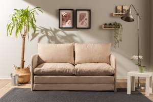 Canapea Extensibila Saga XL 2-Locuri - Beige - Img 4