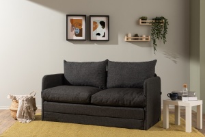 Canapea Extensibila Saga XL 2-Locuri - Dark Grey - Img 2