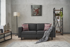 Canapea Kale Linen - Anthracite - Img 1