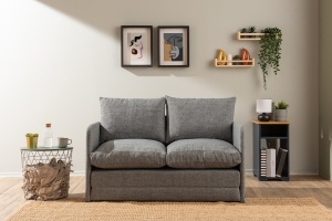 Canapea Saga 2-Locuri - Light Grey - Img 1
