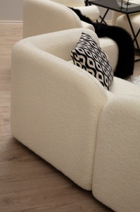 Canapea Victoria Bouclette - Cream - Img 4
