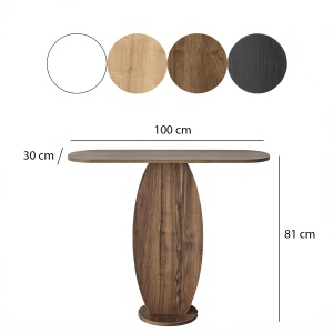 Comoda Ellittica - Walnut - Img 7