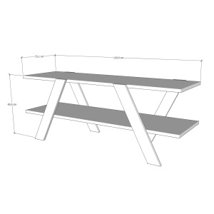 Comoda TV April - Anthracite - Img 4