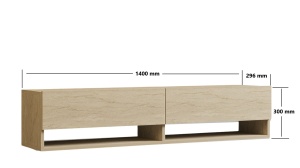 Comoda TV Arges - Travertine - Img 6