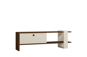 Comoda TV Gaye - Walnut, White - Img 5