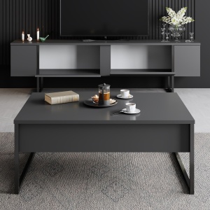 Comoda TV Luxe - Anthracite, Black - Img 5