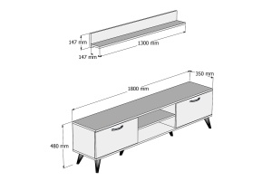 Comoda TV TVU0102 - Img 4