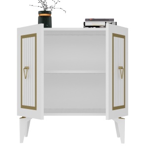 Consolă Capri - White, Gold - Img 7
