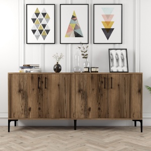 Consolă Kiev - Walnut - Img 1