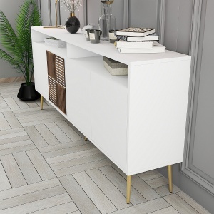 Consolă Milan - White, Gold - Img 4