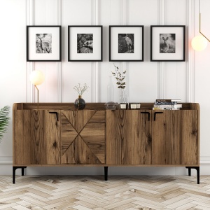 Consolă Venedik - Walnut - Img 1