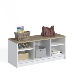 Dulap Pantofi London - White, Sapphire Oak - Img 2