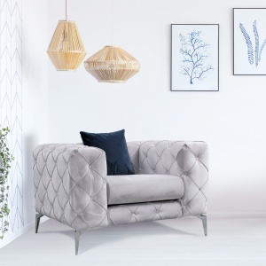 Fotoliu Como - Light Grey - Img 1