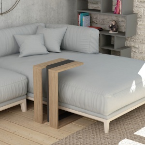 Masa Muju - Oak, Anthracite, Oak - Img 1
