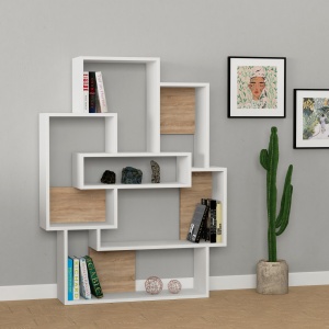 Raft Barce - White, Oak - Img 1