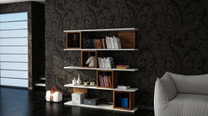 Raft Wind - White, Walnut - Img 1