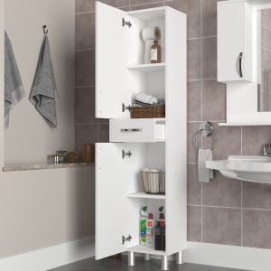 Cabinet de baie Selin - White - Img 2