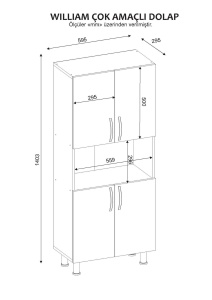 Cabinet de baie William - White - Img 7