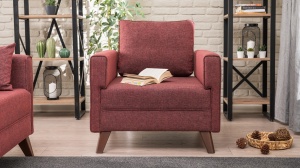 Canapea Bella Armchair - Claret Red - Img 2
