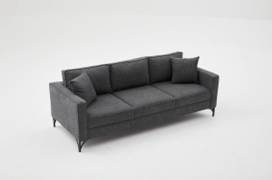 Canapea Berlin - Anthracite, Black - Img 7