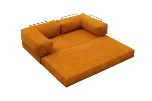 Canapea Comfort - Orange - Img 8
