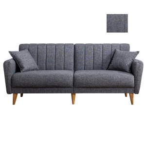 Canapea Extensibila Aqua - Dark Grey - Img 4
