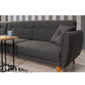 Canapea Extensibila Aria Corner - Anthracite - Img 3
