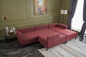 Canapea Extensibila Eris - Claret Red - Img 5