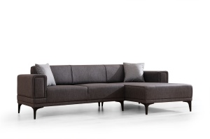 Canapea Extensibila Horizon Right - Dark Grey - Img 5