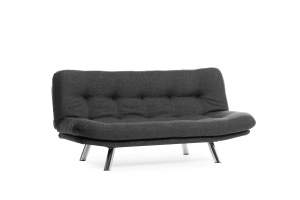 Canapea Extensibila Misa Small Sofabed - Dark Grey - Img 6