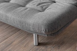 Canapea Extensibila Misa Small Sofabed - Light Grey - Img 3