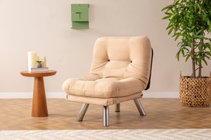 Canapea Extensibila Misa Small Solo - Cream - Img 1