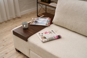 Canapea Extensibila Perenna Chenille - Cream - Img 6