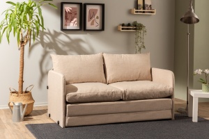 Canapea Extensibila Saga XL 2-Locuri - Beige - Img 1